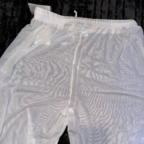 New Beach pool party Coverup Mesh See Through Pants Sheer Clubcore Size M - Picture 5 of 5